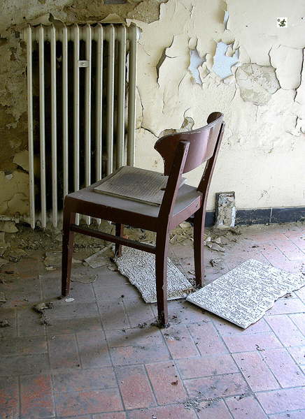 Der Stuhl der Klofrau